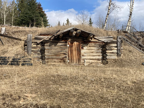 Photo of old root cellar